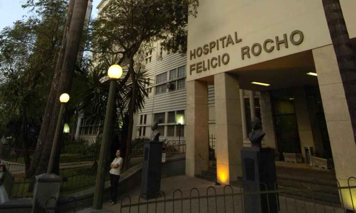 COVID: Hospital Felício Rocho convive com falta de leitos de internação - Jackson Romanelli/EM/D.A Press
