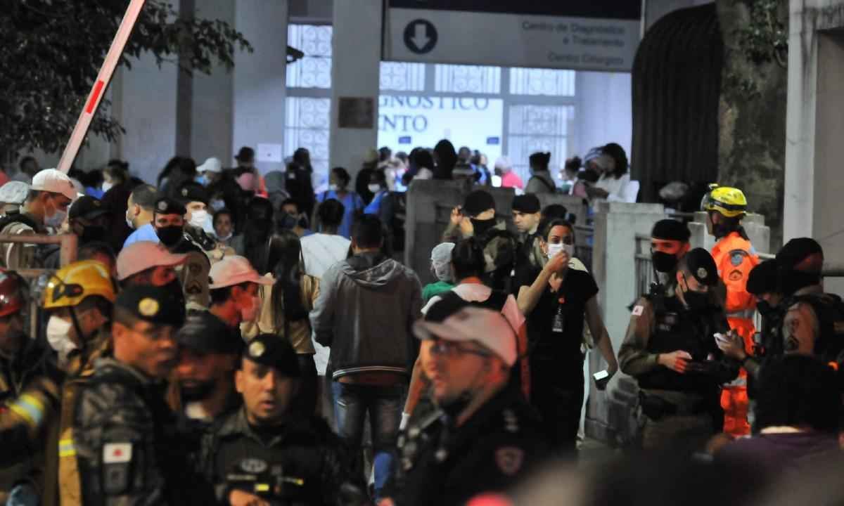 Incêndio na Santa Casa: Polícia Civil abre inquérito para investigar caso - Marcos Vieira/EM/DA Press