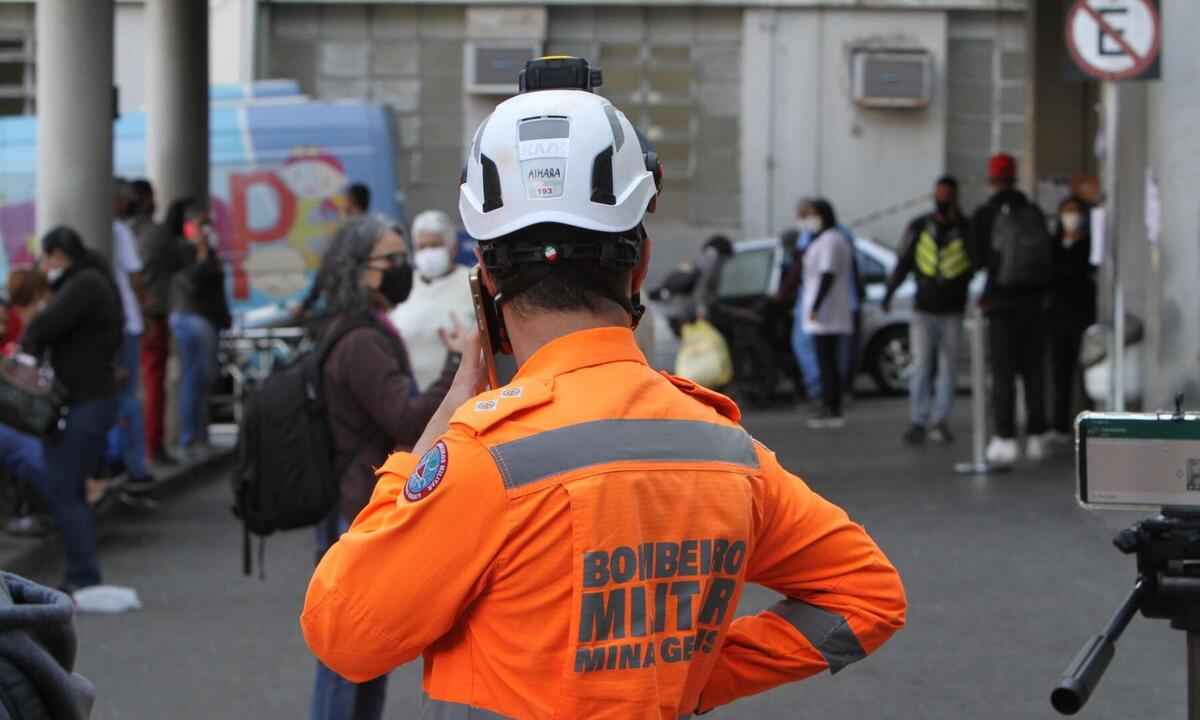 Incêndio na Santa Casa: provedor faz agradecimento após incêndio - Edesio Ferreira/EM/D.A Press