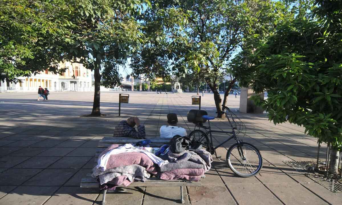 BH terá quatro novos abrigos para moradores de rua em até três meses - Alexandre Guzanshe/EM/D.A Press