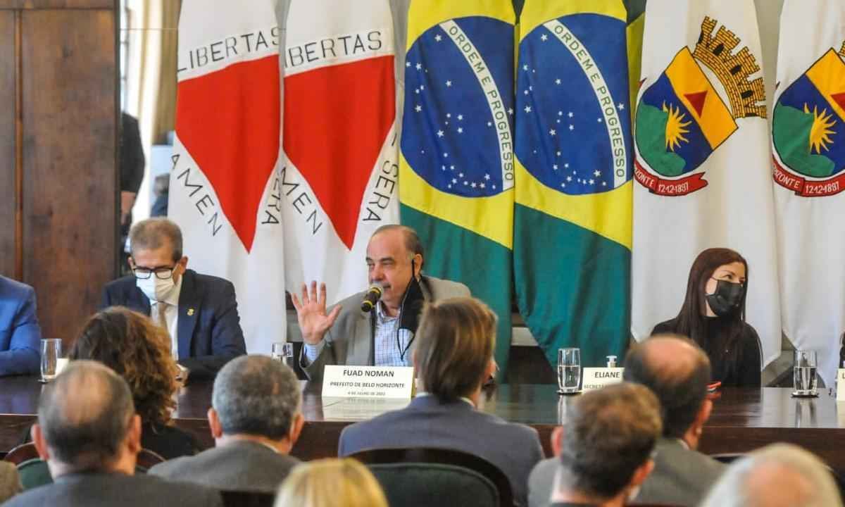 Redução do ICMS em BH: Fuad estima perda de R$ 210 milhões até 2023 - Leandro Couri/EM/D.A. Press