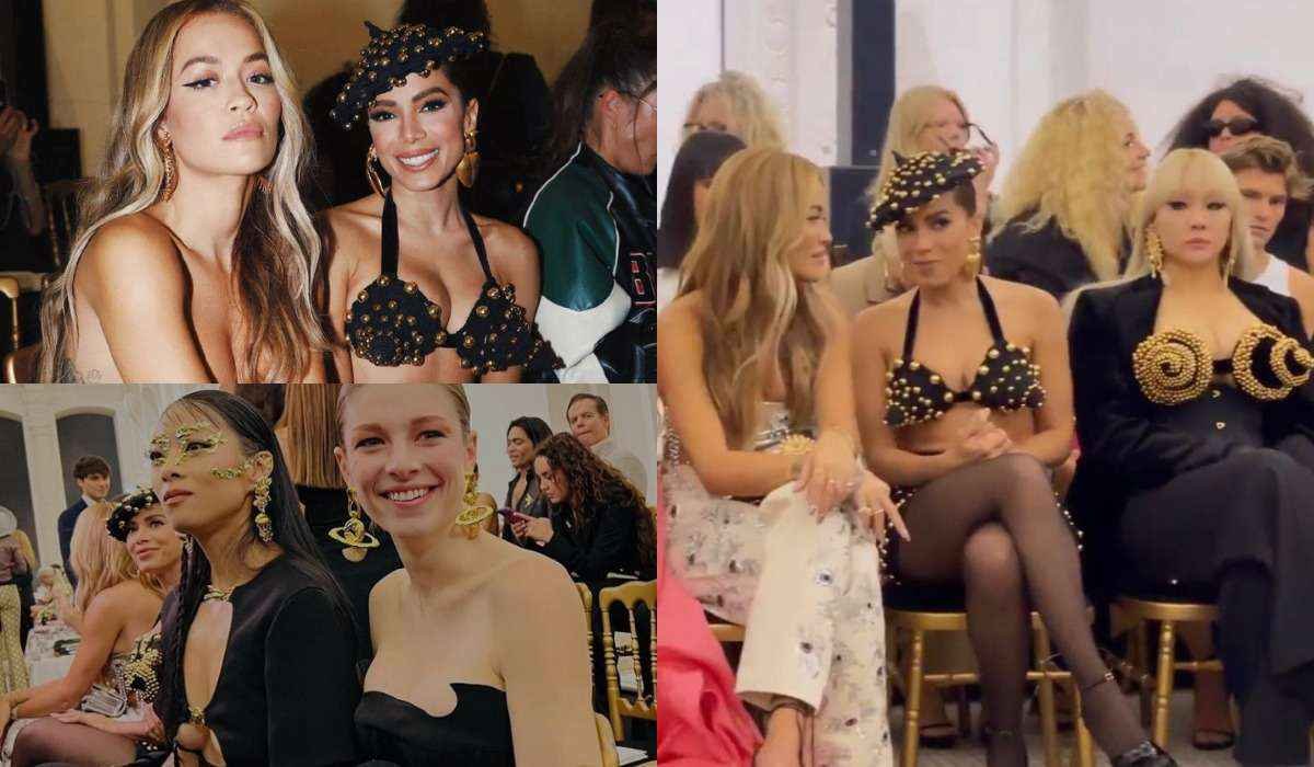De Anitta à CL: desfile da Schiaparelli une personalidades de todo o mundo  - Reprodução/Redes Sociais 