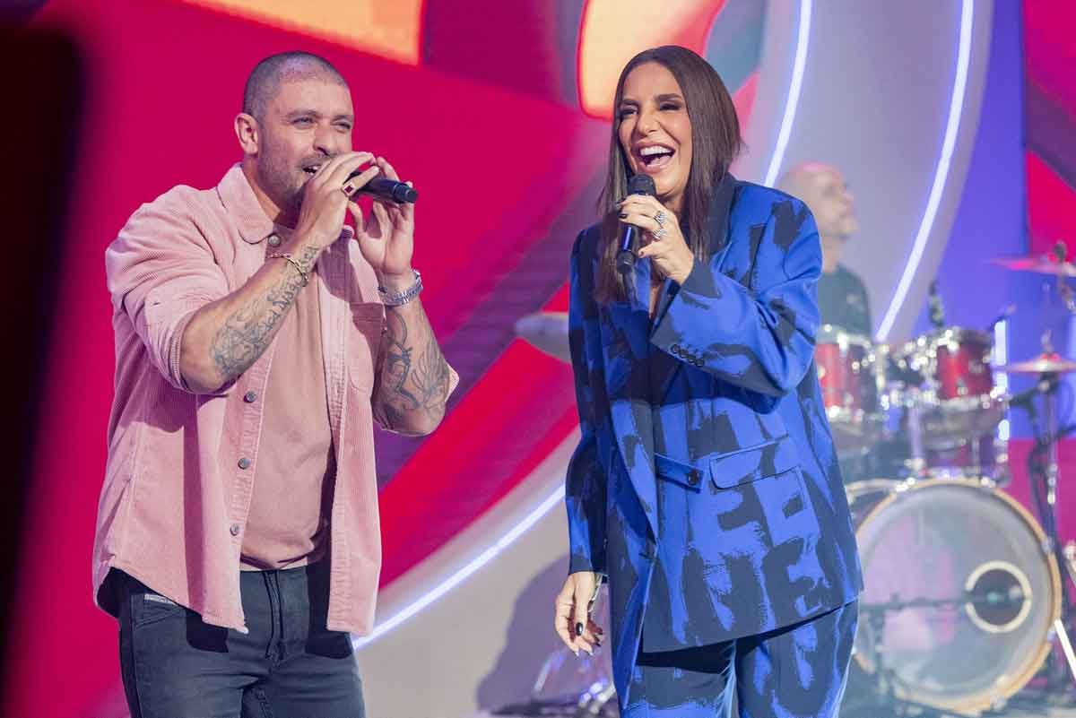 Ivete se emociona e empolga plateia em gravação de seu novo programa - Fábio Rocha/GLOBO