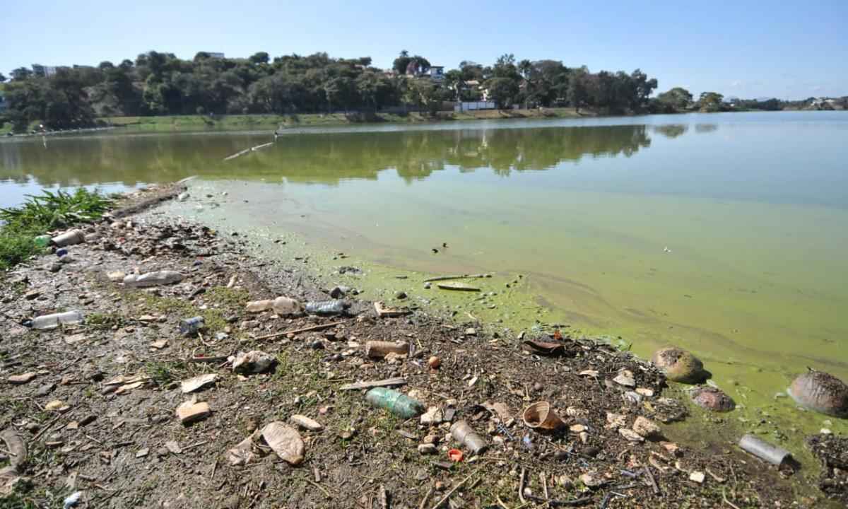 Lagoa da Pampulha: despoluição custará cerca de R$ 146,5 milhões - Gladyston Rodrigues/EM/D.A Press