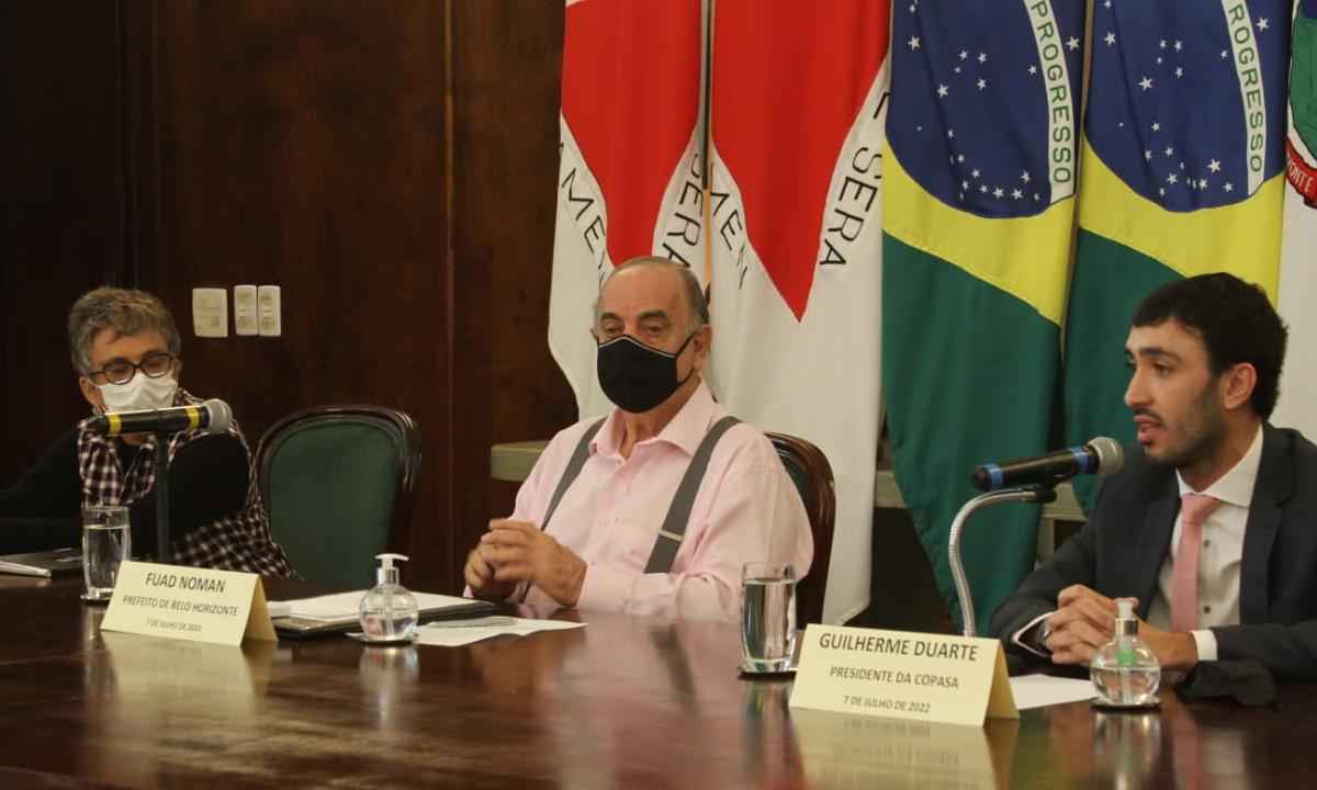 BH, Contagem e Copasa assinam acordo para despoluição da Pampulha - Edésio Ferreira/EM/D.A Press