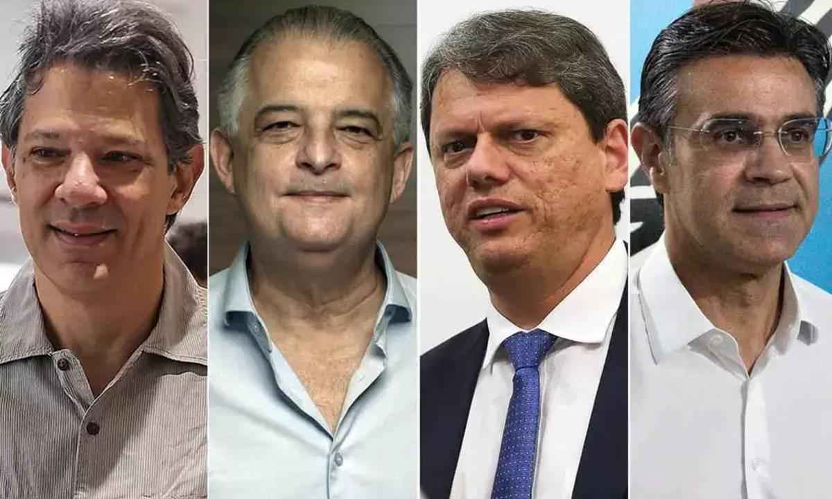 Pesquisa São Paulo: Haddad tem 29% contra 18% de Márcio França - Reprodução/Redes Sociais