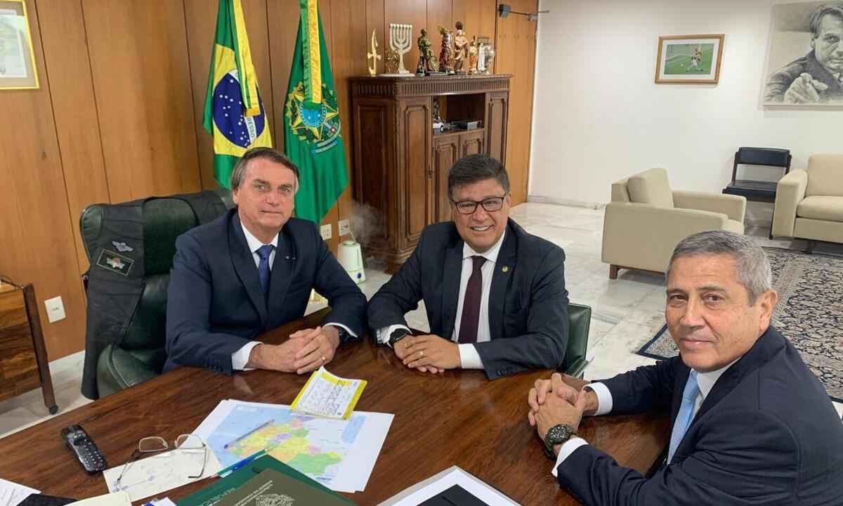 Bolsonaro em Uberlândia: Carlos Viana não acompanhará o presidente - Reprodução/Twitter Senador Carlos Viana