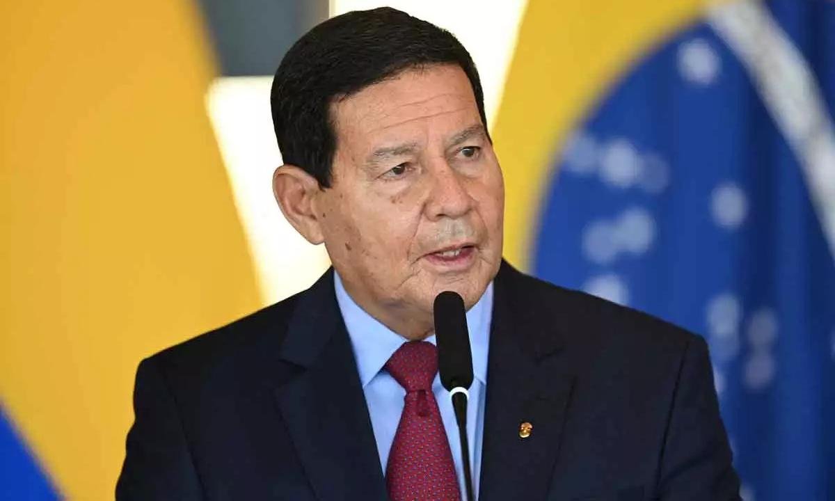 Mourão diz que assassinato de petista em Foz do Iguaçu 'não é preocupante' - EVARISTO SÁ/AFP