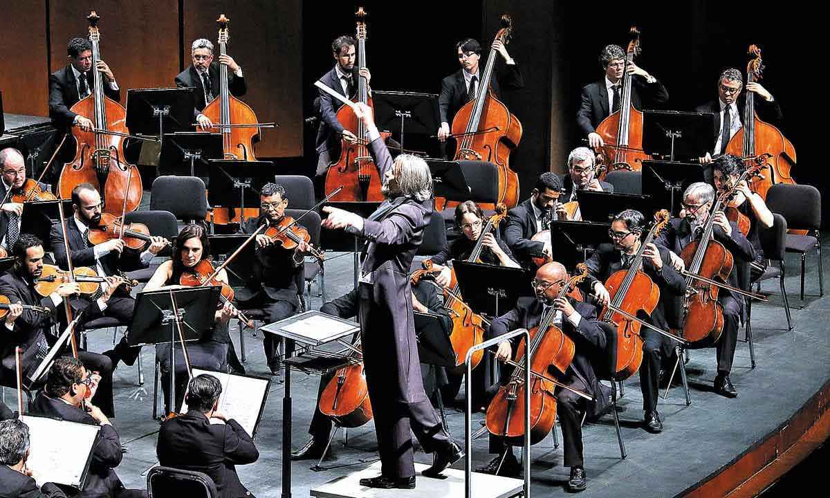 Orquestra Sinfônica de Minas Gerais se inspira nas artes plásticas - PAULO LARCERDA/DIVULGAÇÃO