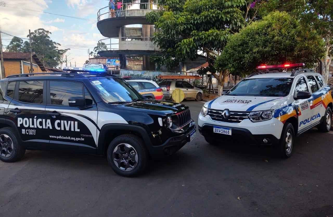 Treinador de futebol é agredido a pedradas e seis são detidos - PCMG / Divulgação