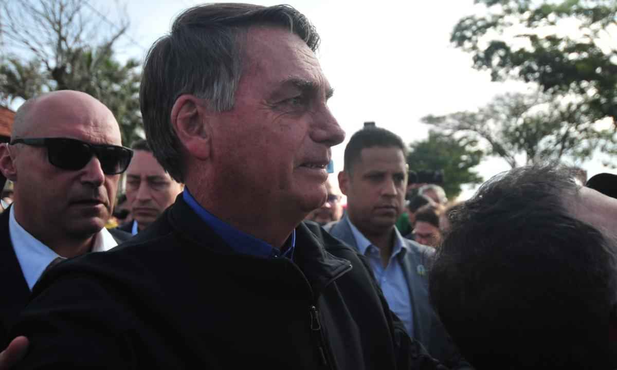 Bolsonaro recebe a cidadania honorária de Juiz de Fora: 'Sou mineiro, uai' - Alexandre Guzanshe/EM/D.A Press