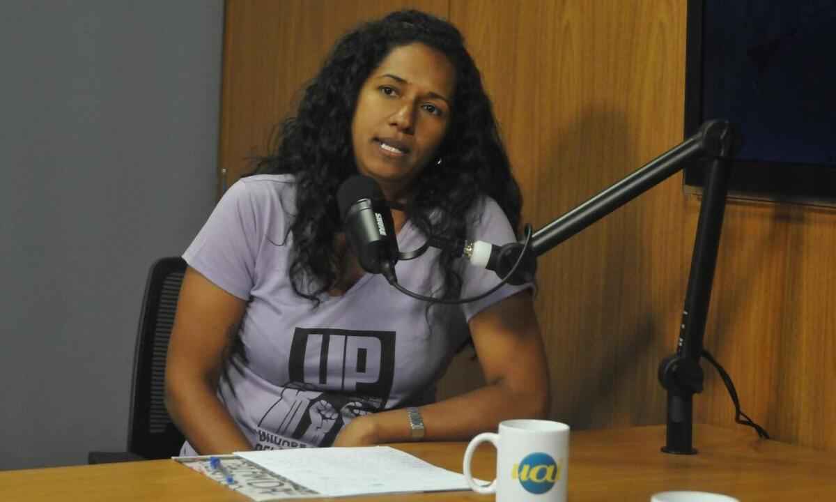 Pré-candidata da Unidade Popular em MG: 'Zema é Bolsonaro de sapatênis' - Alexandre Guzanshe/EM/D.A Press - 18/7/22