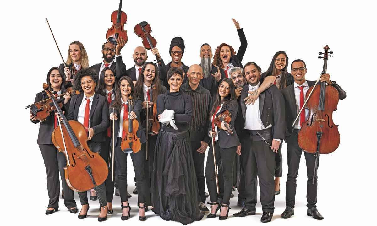 Orquestra Ouro Preto e Pato Fu se unem em "Rotorquestra de liquidificafu" - Click Estúdio/Divulgação