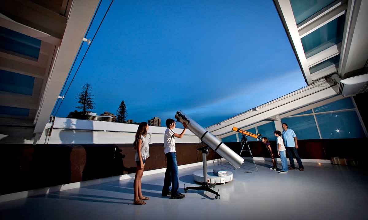 Espaço do Conhecimento UFMG convida a olhar o céu e ouvir música hoje - Acervo Núcleo de Astronomia/Divulgação