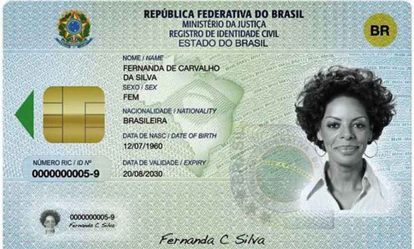 MG passa a emitir a nova carteira de Identidade Nacional nos próximos dias - TSE Divulgação