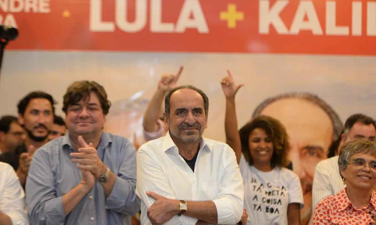 Kalil confia em apoio de Lula para virar nas pesquisas e vencer em Minas -  Túlio Santos/EM/D.A Press