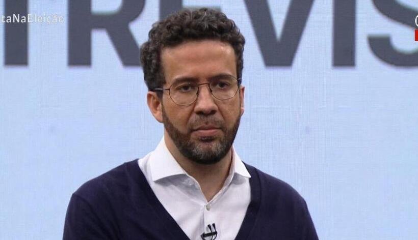 Janones sobre Lula x Bolsonaro no segundo turno: 'Eu não vou para Paris' - Reprodução/Globoplay