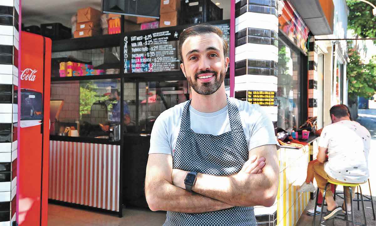 Chef Leo Paixão está à frente de novo projeto social na área da gastronomia - Gladyston Rodrigues/EM/D.A Press