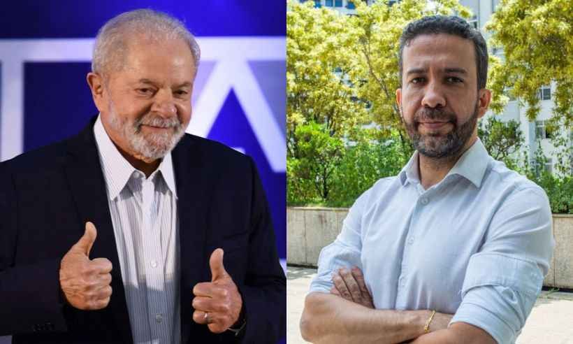 Lula para Janones: 'Estamos juntos nessa causa. Vamos conversar' - Jorge Lopes/EM/D.A Press/EVARISTO SÁ/ AFP
