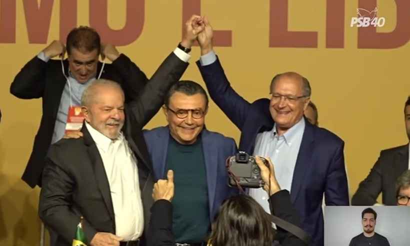 PSB formaliza apoio à campanha de Lula com Alckmin - Redes Sociais/Reprodução