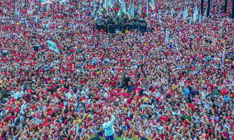 Lula: o povo 'dará uma surra nas urnas' em Jair Bolsonaro - Ricardo Stuckert/Partido dos Trabalhadores