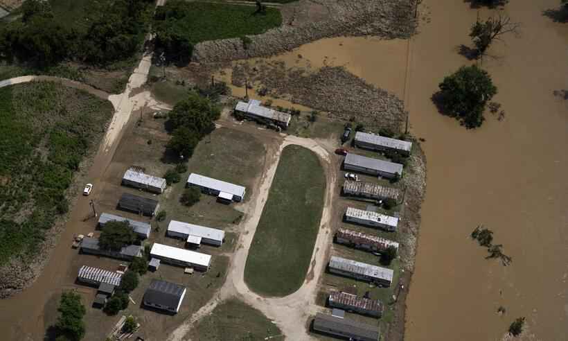 Novas chuvas complicam resgates em inundações no sul dos EUA - Michael Swensen/Getty Images/AFP