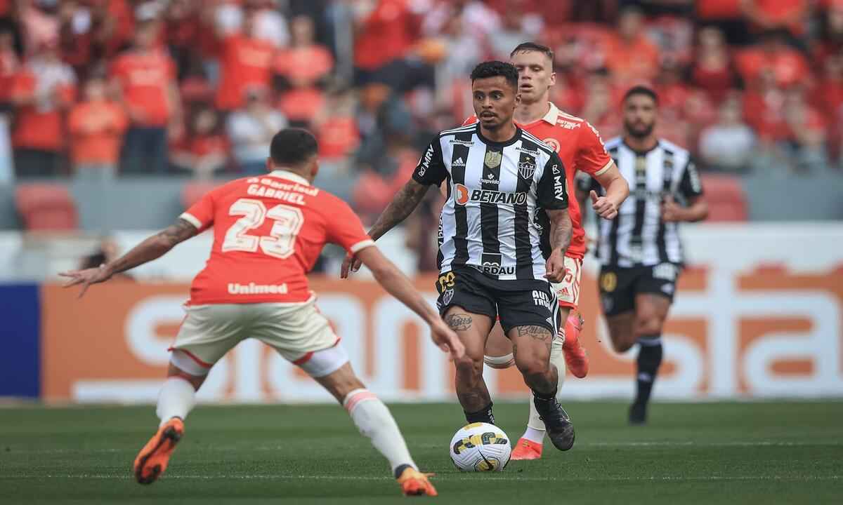 Galo, em queda livre, é goleado pelo Internacional - Pedro Souza/Atlético