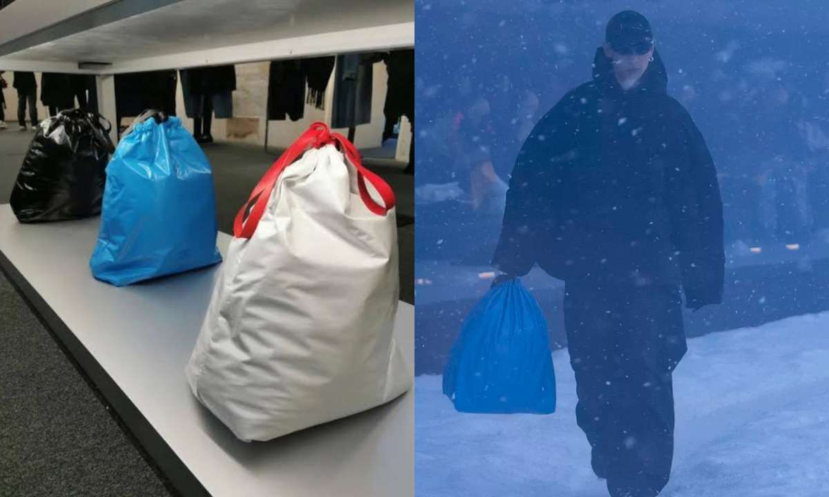 Balenciaga lança bolsa saco de lixo que custa quase R$10 mil e vira meme