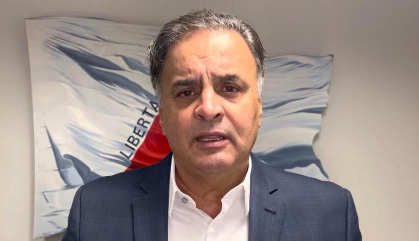 Aécio Neves fortalece candidatura de Marcus Pestana ao governo de MG - Reprodução/YouTube