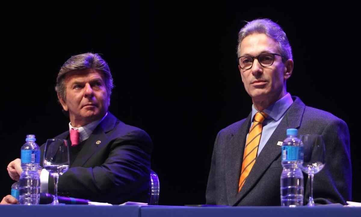 Zema se reúne com Fux em Brasília após retomar agendas externas - Jair Amaral/EM/DA Press