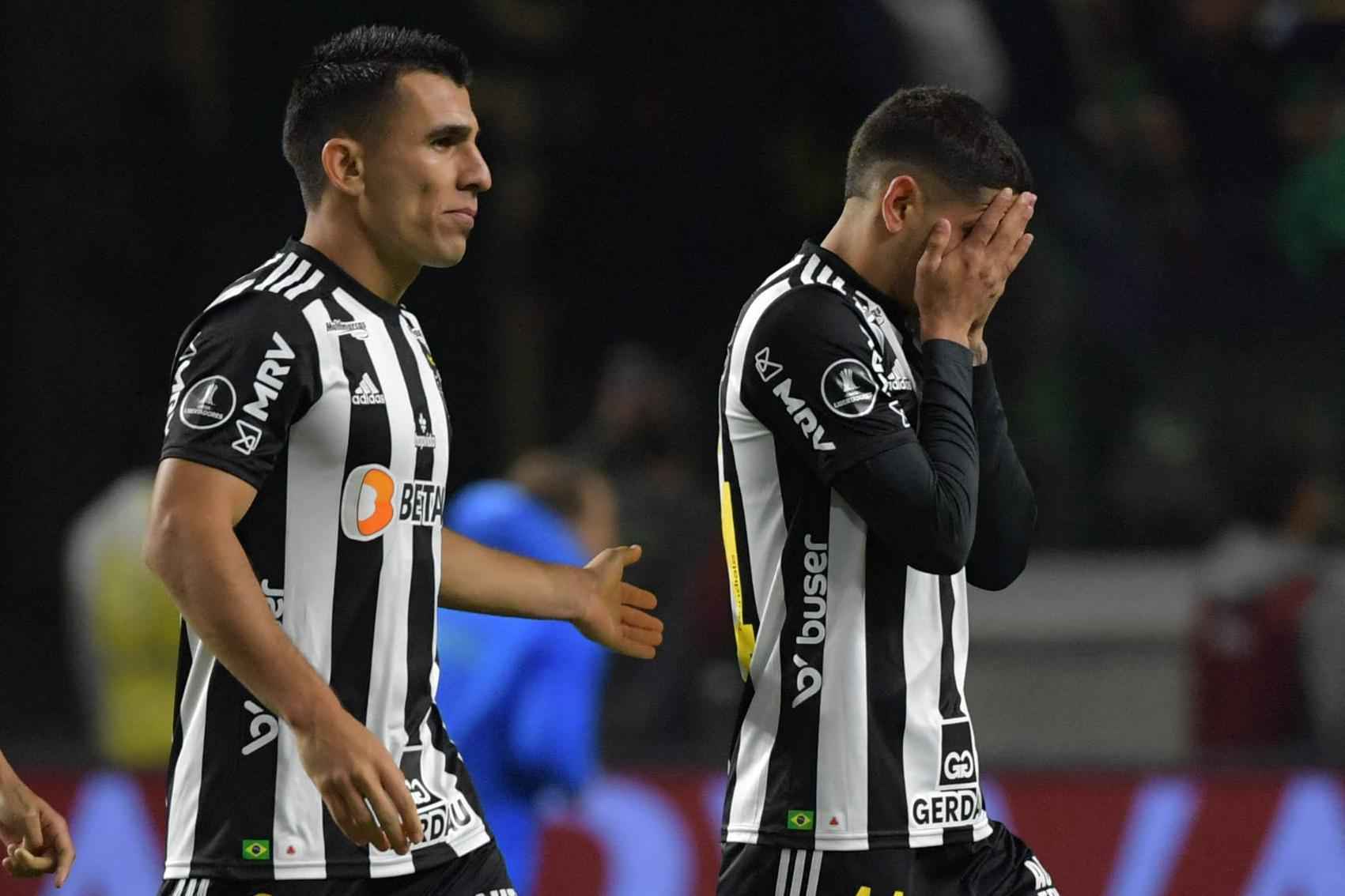 Incompetente, sem corpo e sem alma, Atlético é eliminado pelo Palmeiras - AFP