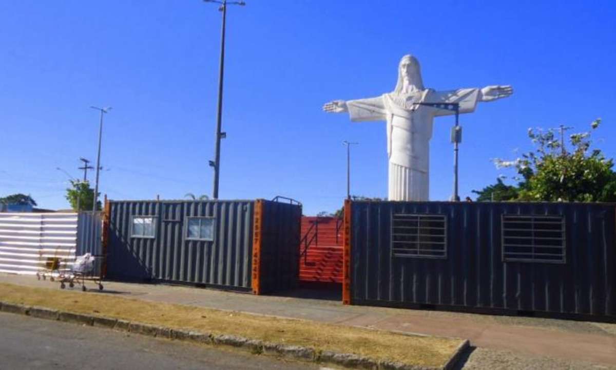 Praça do Cristo Redentor será revitalizada pela Prefeitura de BH - Rogério França