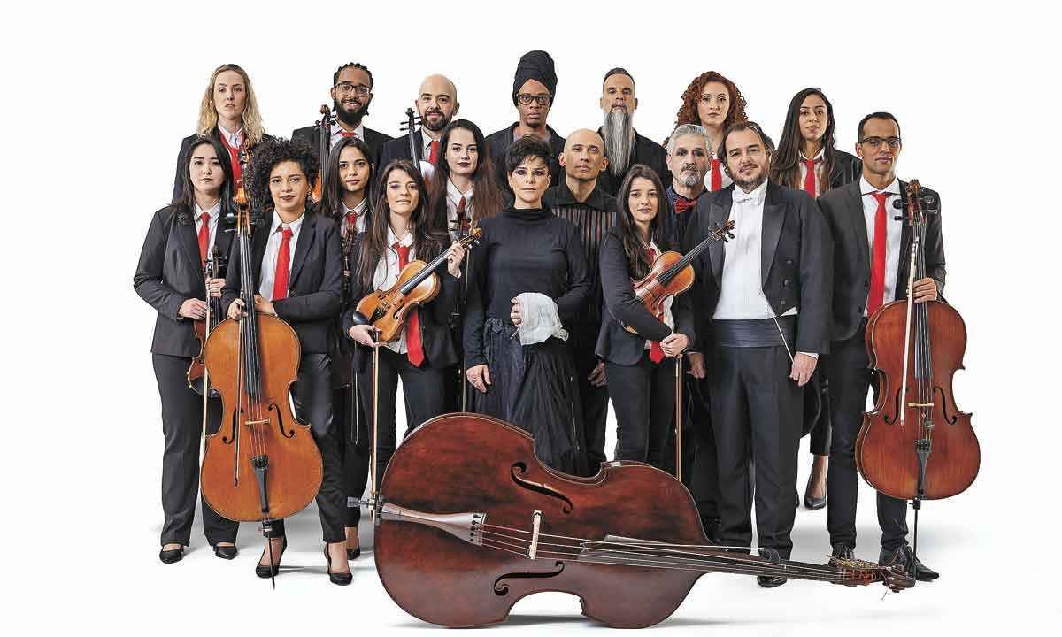 Turnê que une Pato Fu e Orquestra Ouro Preto chega hoje a Caeté - Click Estúdio/Divulgação