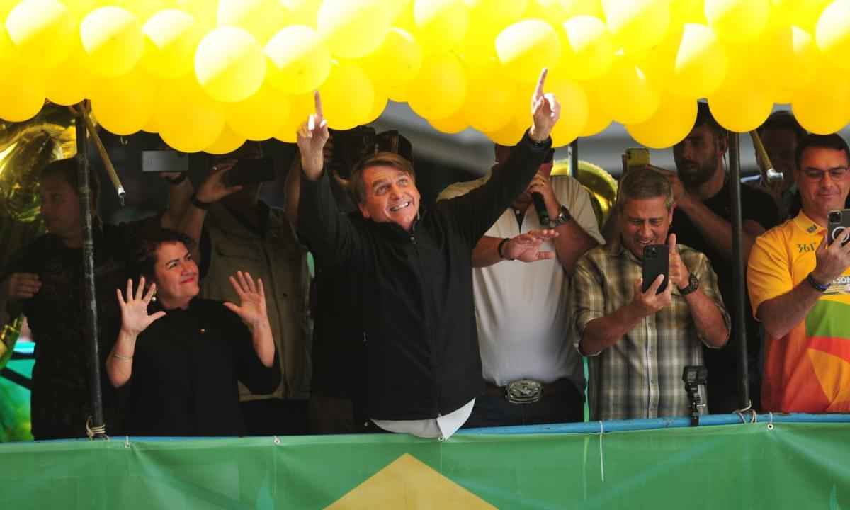 Em Juiz de Fora, Bolsonaro convoca para o 7 de Setembro: 'Vamos às ruas' - Alexandre Guzanshe/EM/DA Press
