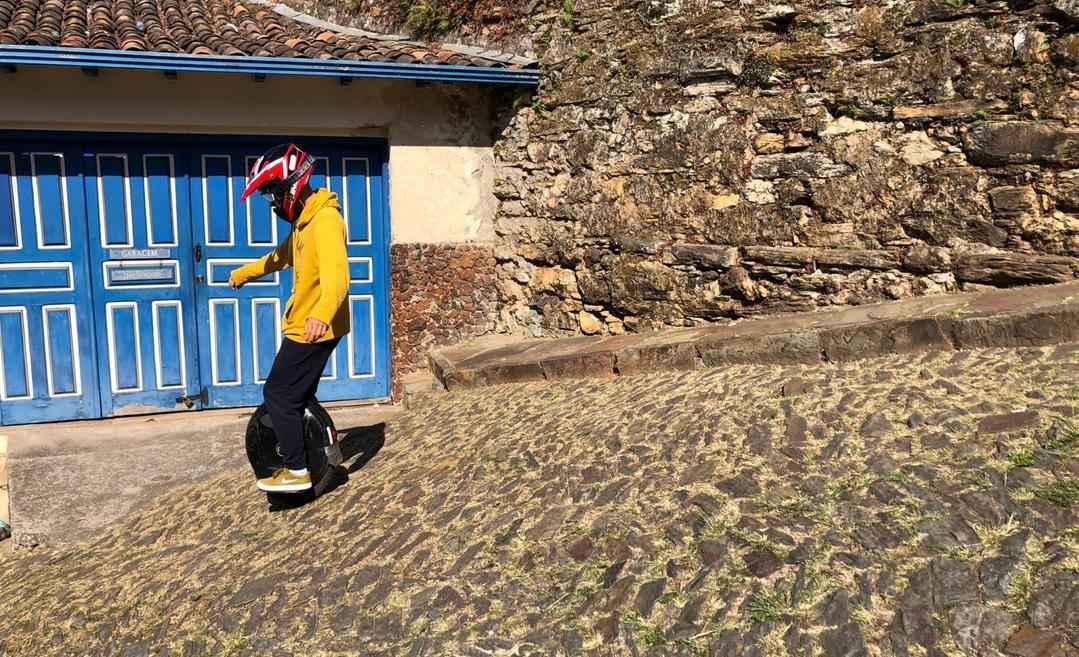 VÍDEO: estudante mostra solução para subir ladeiras de Ouro Preto - Divulgação/Arquivo Pessoal