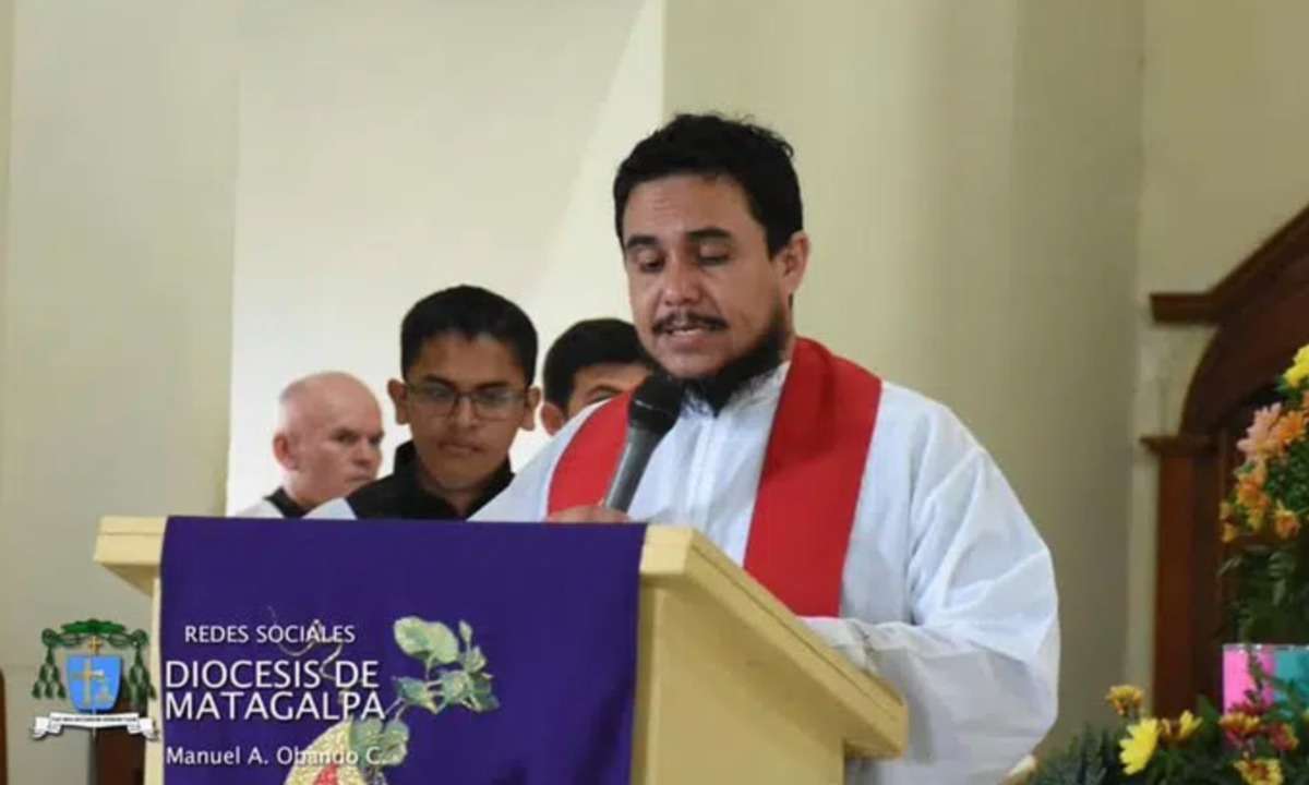 Terceiro padre é preso em meio a repressão à Igreja Católica na Nicarágua - Reprodução/Diocese de Matagalpa
