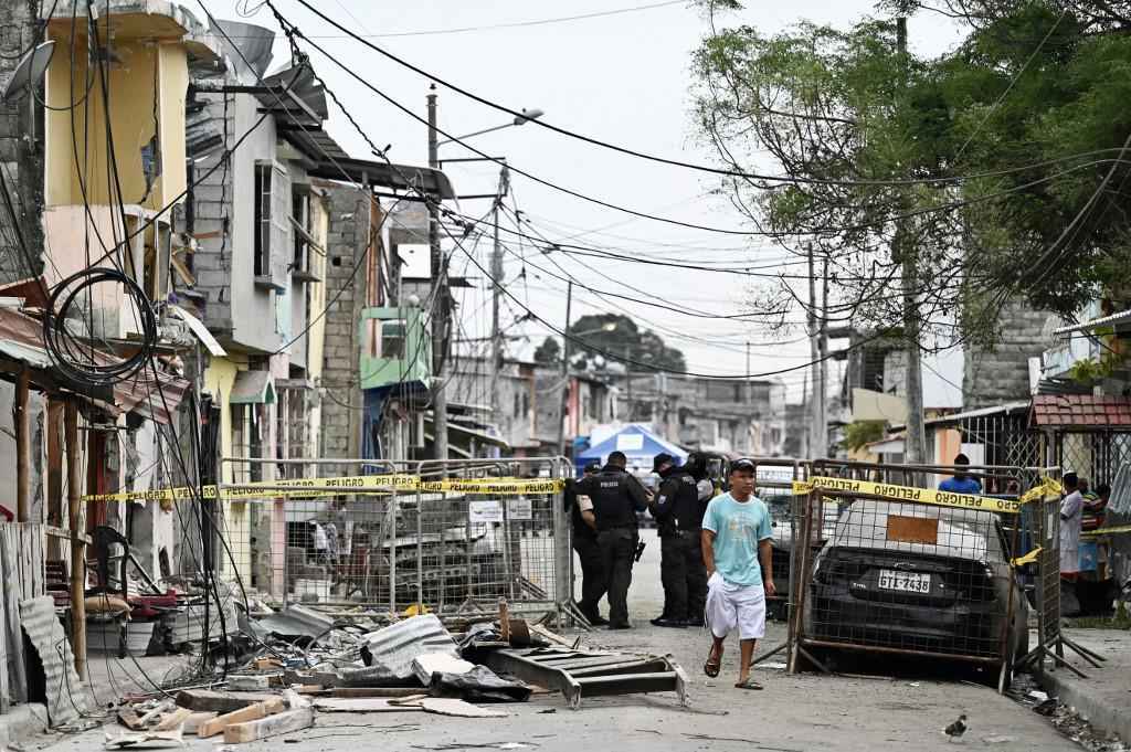 A outra Cidade de Deus, a favela de Guayaquil que incuba violência - Marcos Pin / AFP