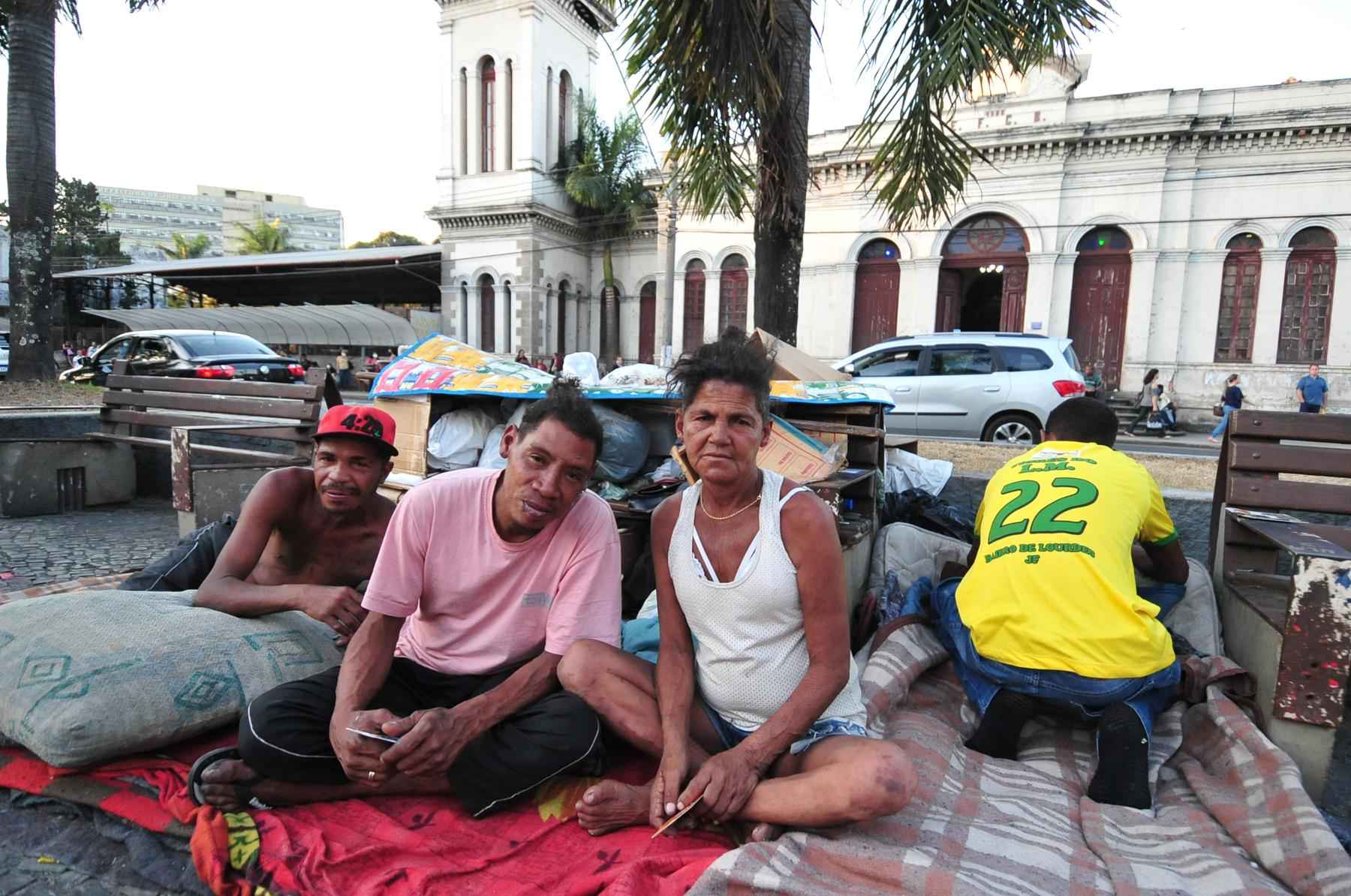 Em BH e Juiz de Fora: pessoas em situação de rua opinam sobre eleição - Alexandre Guzanshe/EM/DA Press