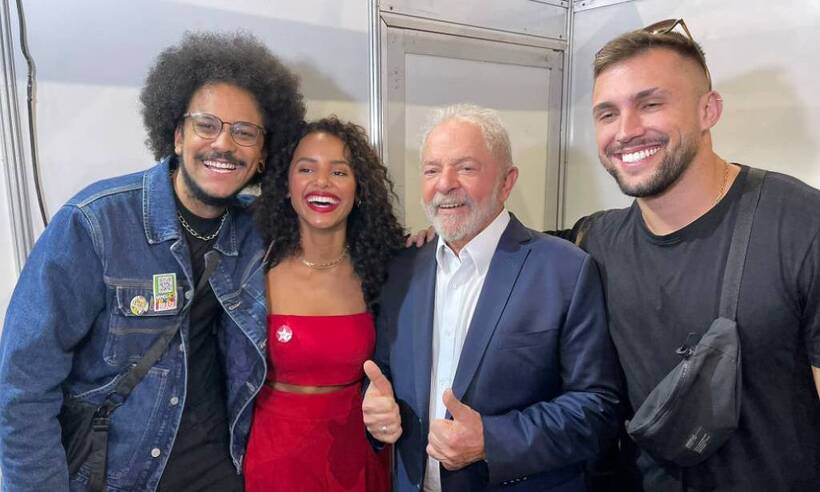 Lula parabeniza ex-BBB Gleici por filme que arrebatou o Festival de Gramado - Reprodução/Twitter