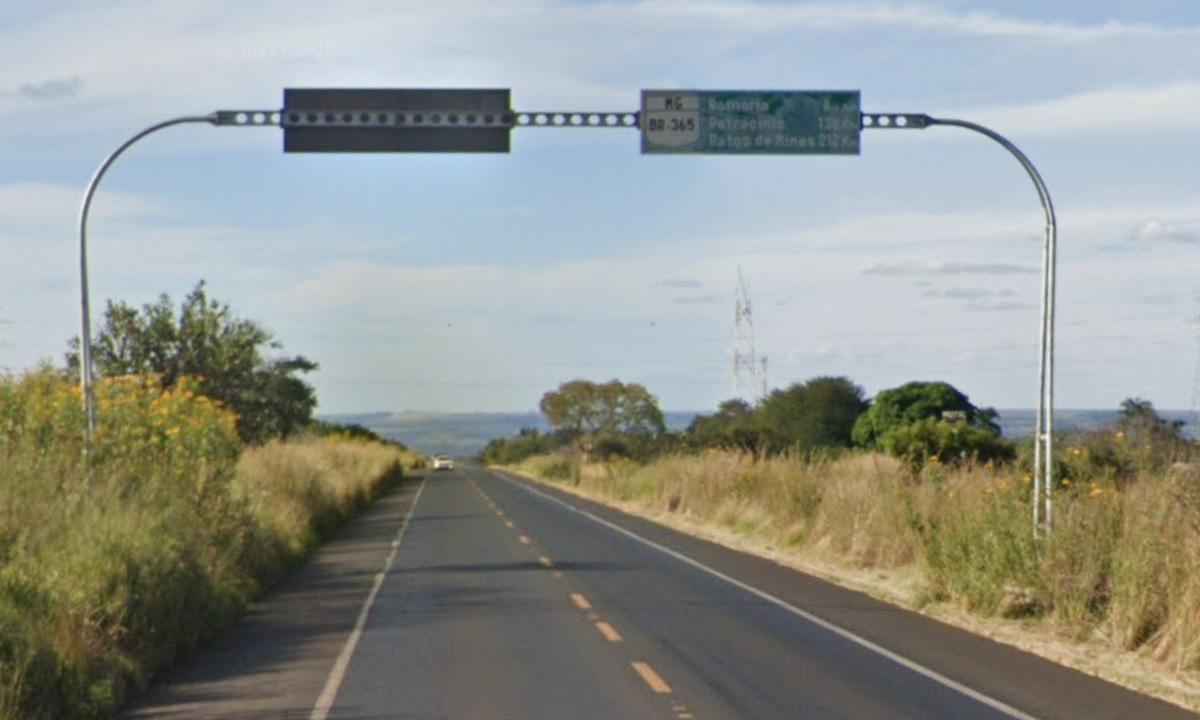 Transferência da BR-365 para Minas Gerais é anulada pela Justiça - Reprodução/Google Street View