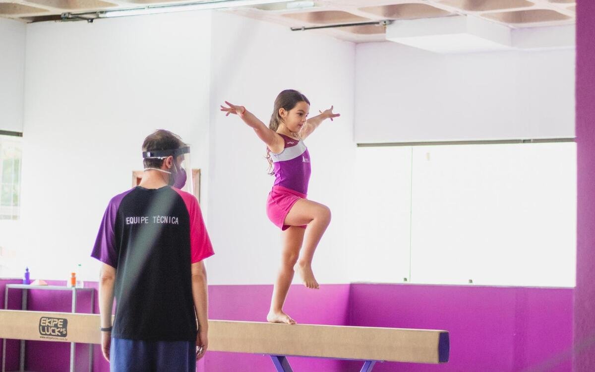 Centro de Treinamento em BH busca atletas da ginástica artística  - Amigos do Esporte/Divulgação