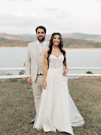 Casamento de Lívia Braz e Bruno Orsini em Escarpas do Lago - fotos: arquivo pessoal