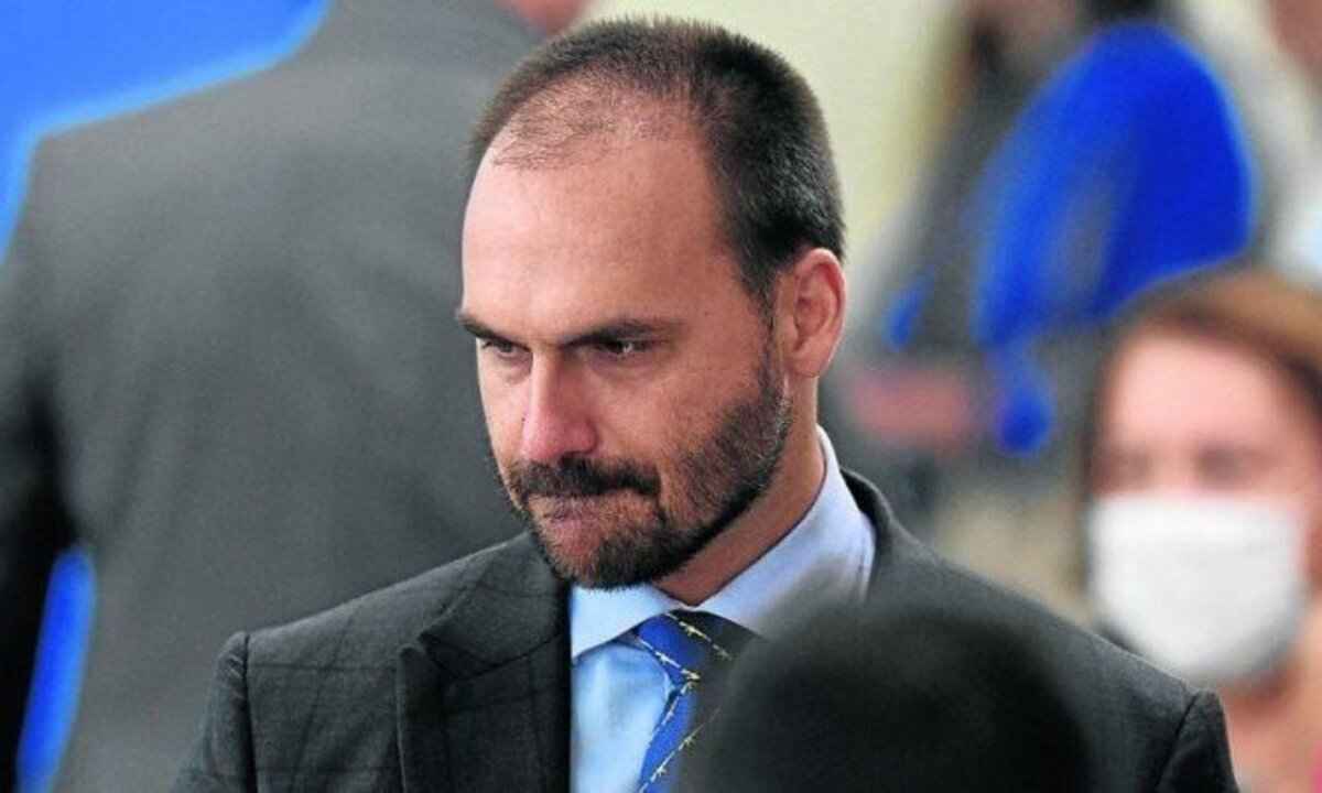 Eduardo Bolsonaro sobre aumento de fome no Brasil: 'fake news' - Ed Álves/DA Press