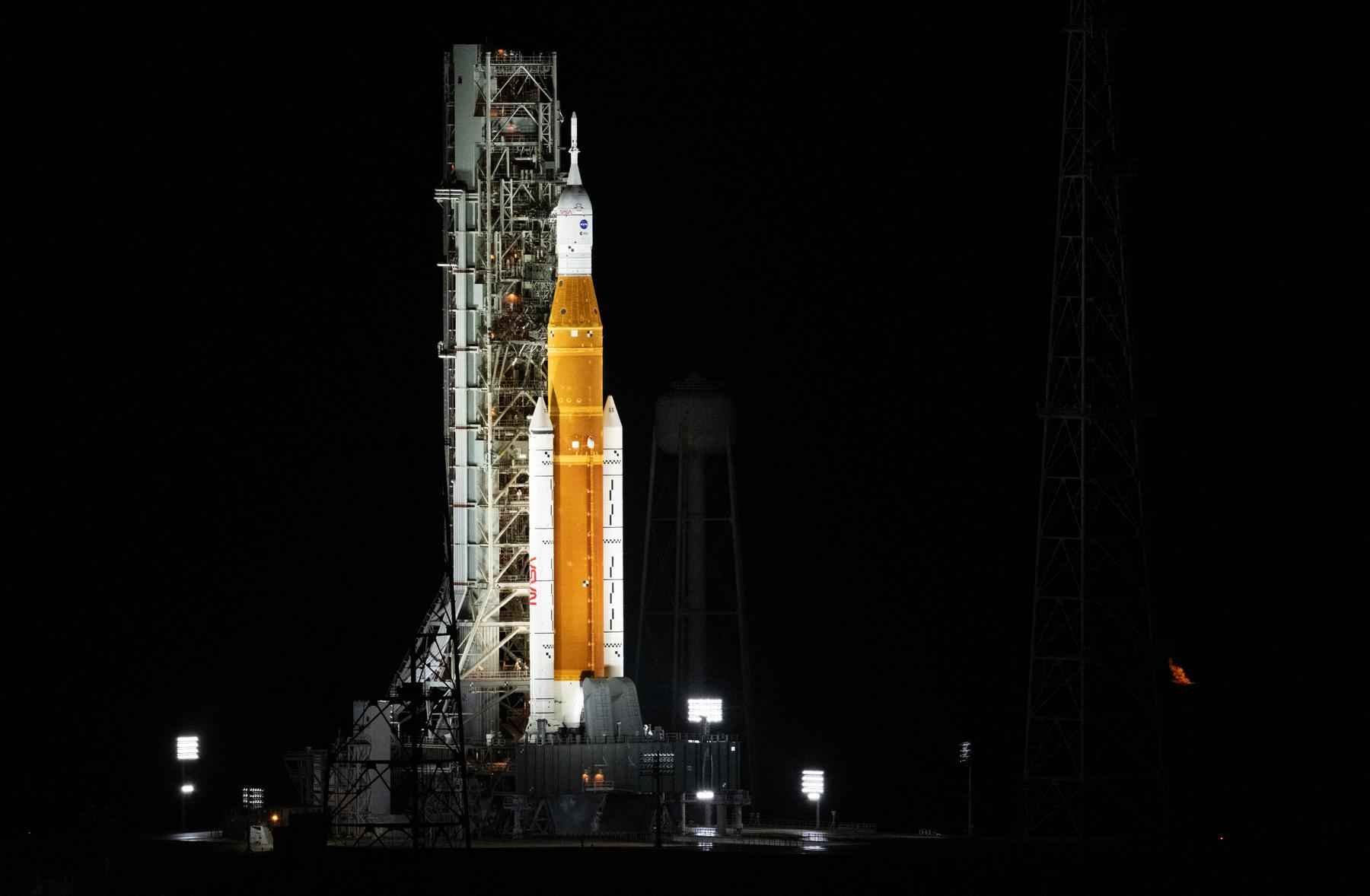 NASA cancela lançamento nesta segunda de foguete para a Lua - AFP PHOTO / Joel Kowsky / NASA