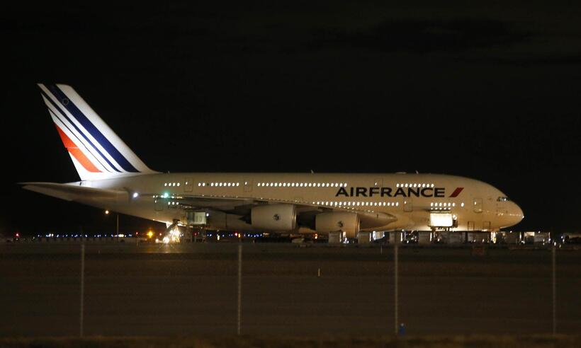 Briga em cabine de voo acende alerta sobre segurança na Air France - AFP PHOTO / GEORGE FREY