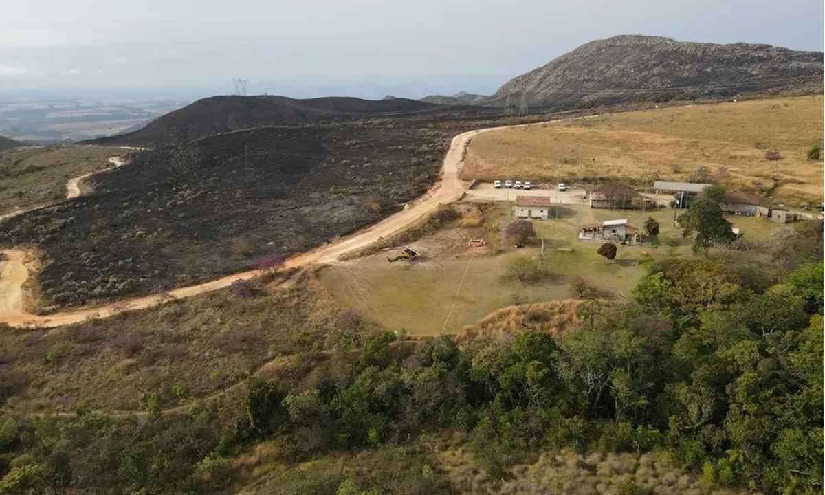 Incêndio na Serra da Canastra é extinto após três dias - ICMbio/Divulgação