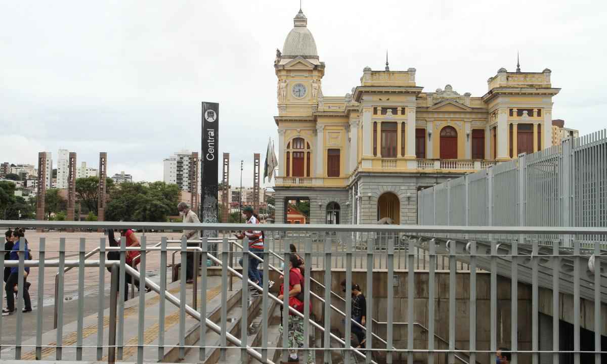 Virada Cultural de BH: Estação Central recebe embarques durante 24 horas - Edesio Ferreira/EM/D.A Press.