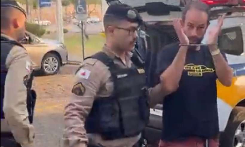 'Salve a Serra do Curral', disse candidato preso ao protestar contra Zema - Reprodução/redes sociais