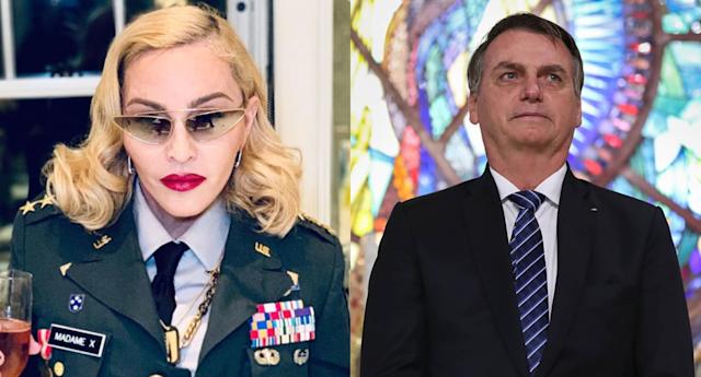 Bolsonaro usa música de Madonna em campanha