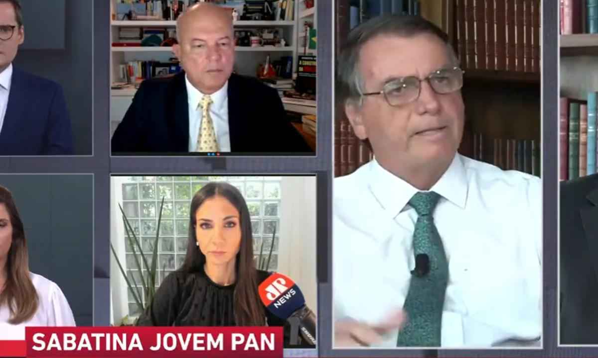 Marido de Amanda Klein parabeniza 'valentia' da jornalista contra Bolsonaro - Reprodução/Jovem Pan News
